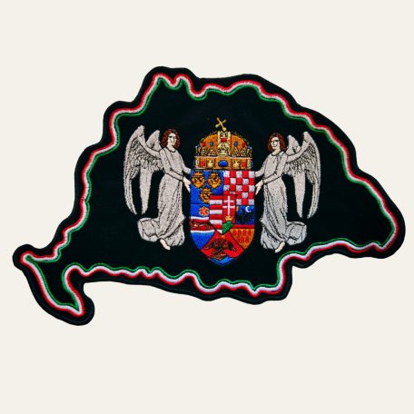 Hímzett Angyalos Magyarország Felvarró