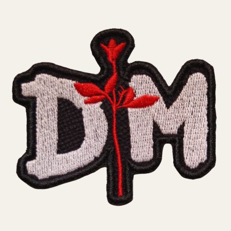 Hímzett Depech Mode Felvarró