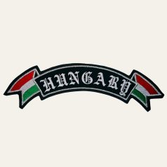 Hímzett "Hungary" Gótikus Betűs Felvarró
