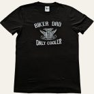 Hímzett „Biker Dad” Póló