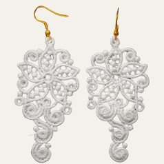 5 Szirmú Virágos Fülbevaló 