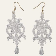 5 Szirmú Virágos Fülbevaló 