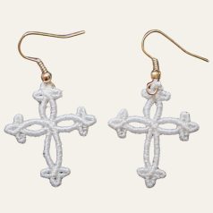 Keresztes Fülbevaló 