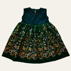 Hímzett Kötényruha Kislány