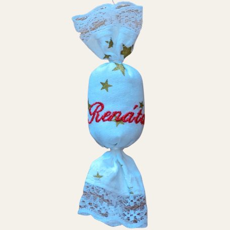 Textil Dekor Szaloncukor “Renáta”