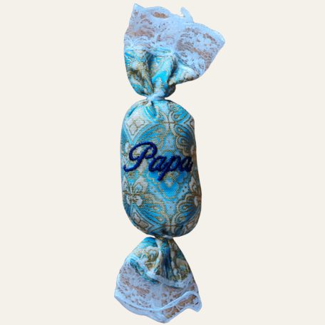 Textil Dekor Szaloncukor “Papa”