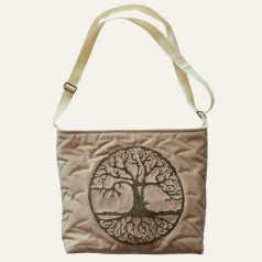 Hímzett "Életfa" Mintás Táska
