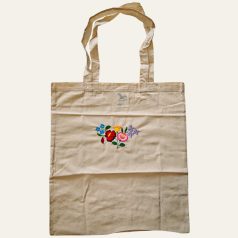 Hímzett Kalocsai Mintás Vászontáska